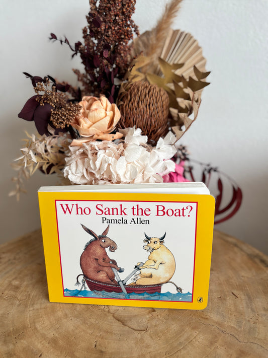 Who Sank The Boat? by Pamela Allen (Board Book)