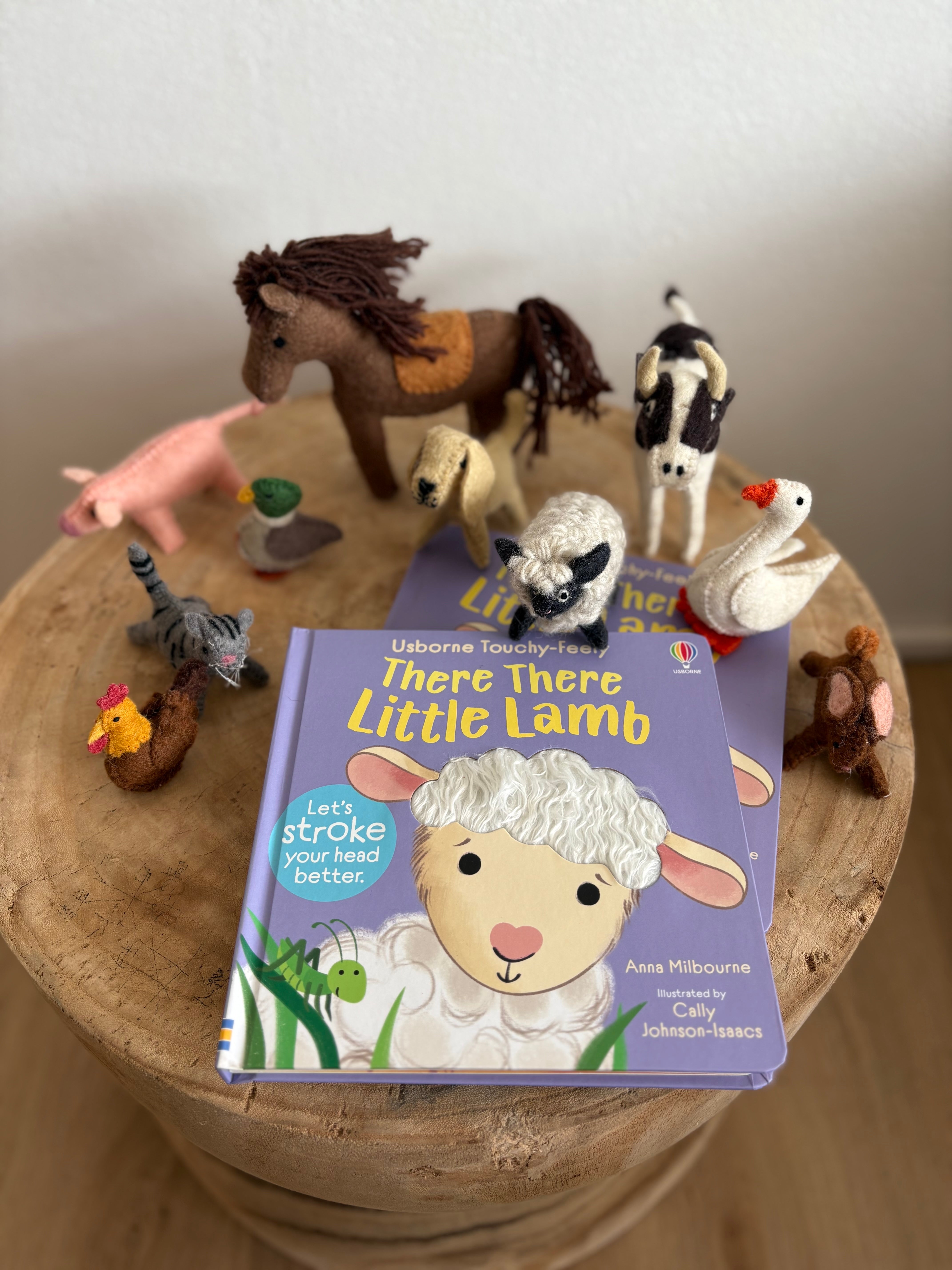 There There Little Lamb by Anna Milbourne (Board Book) – Connecting The ...