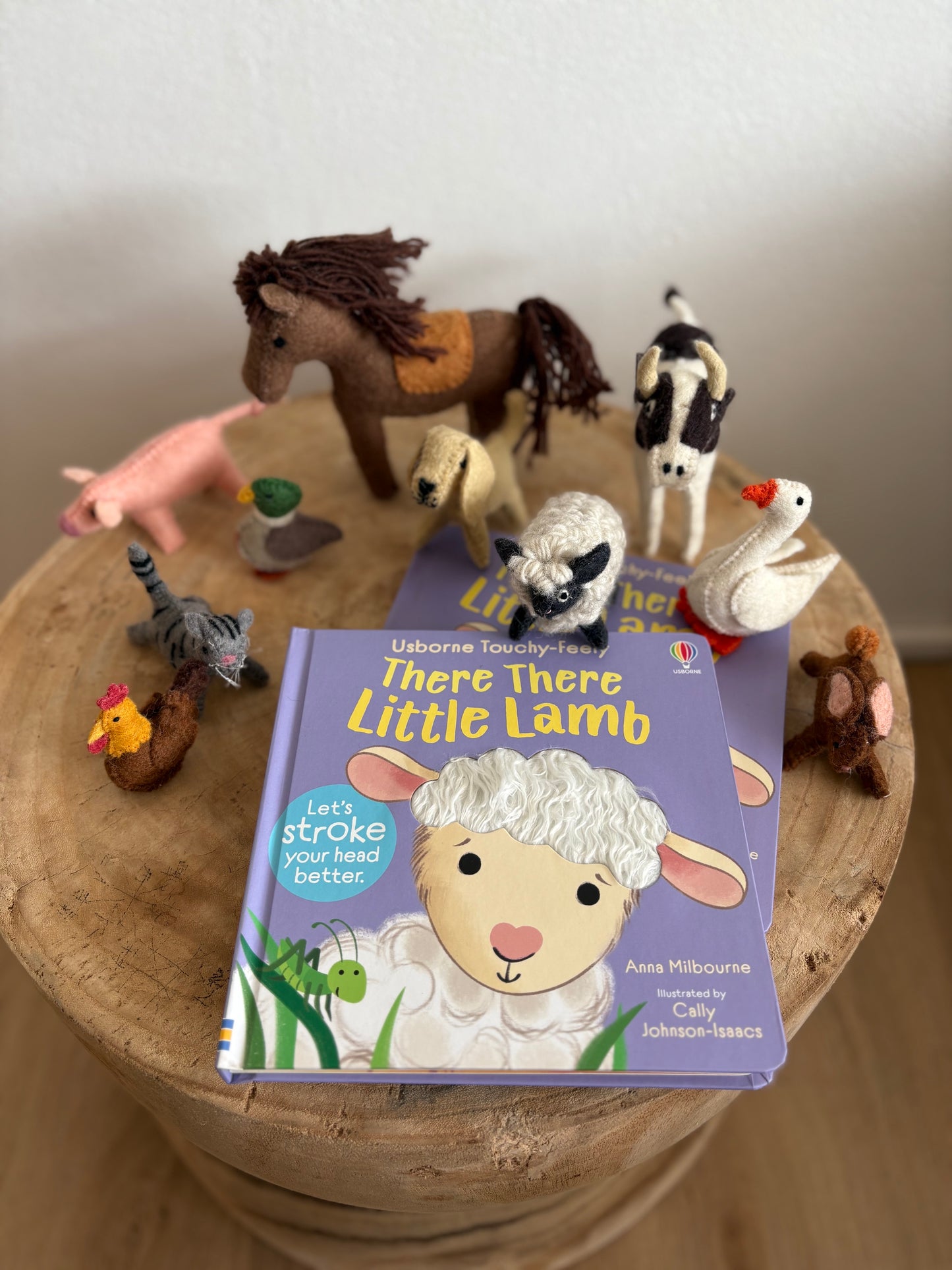 There There Little Lamb by Anna Milbourne (Board Book)