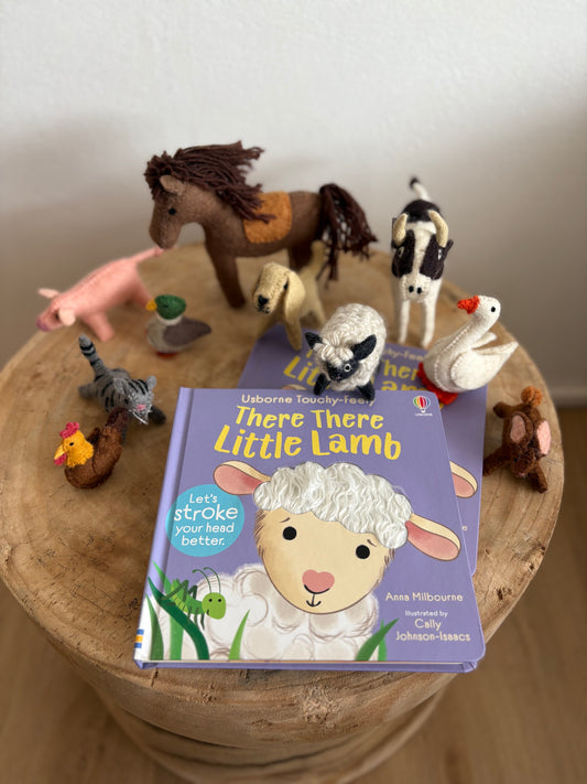 There There Little Lamb by Anna Milbourne (Board Book)