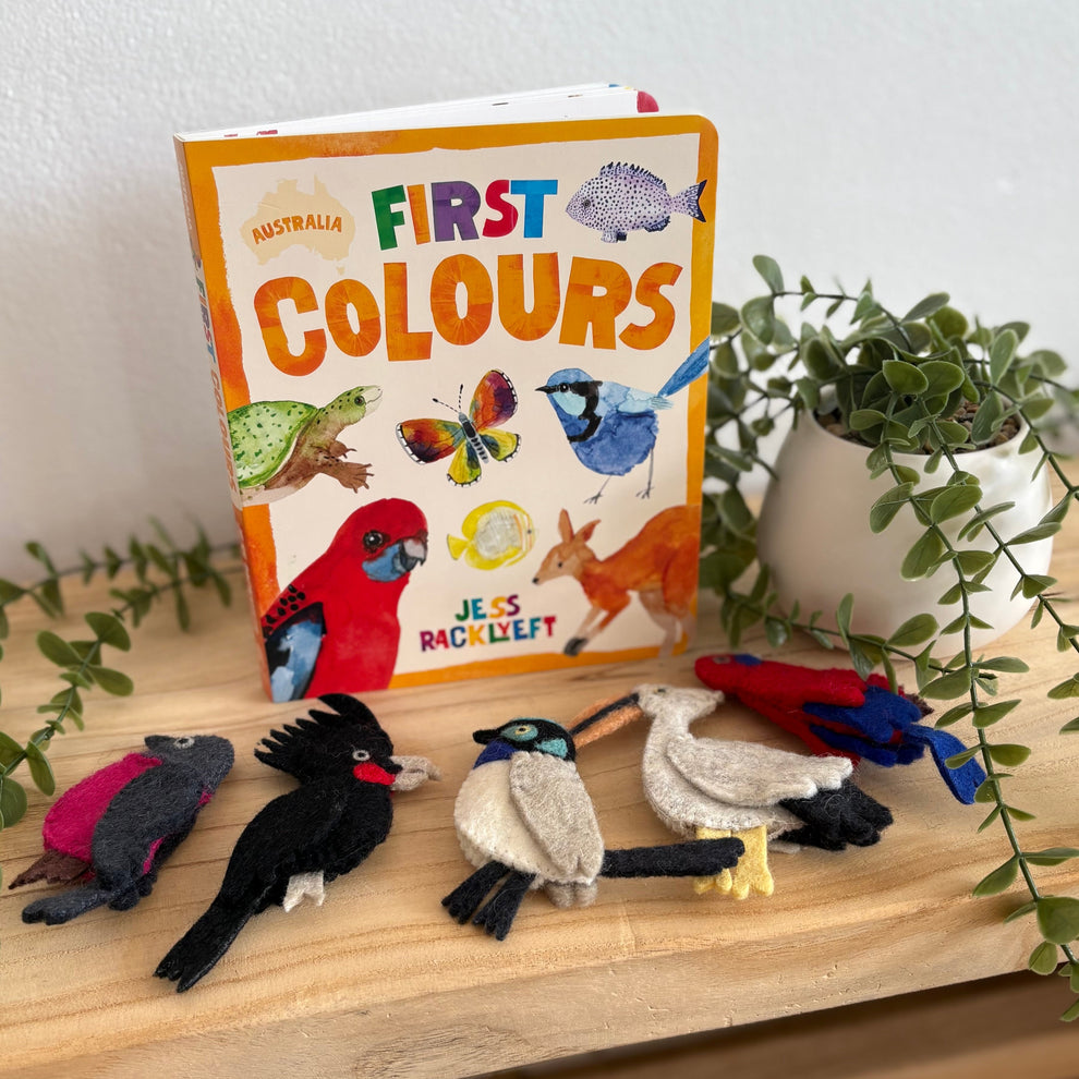 Australia First Colours by Jess Racklyeft (Board Book) – Connecting The ...