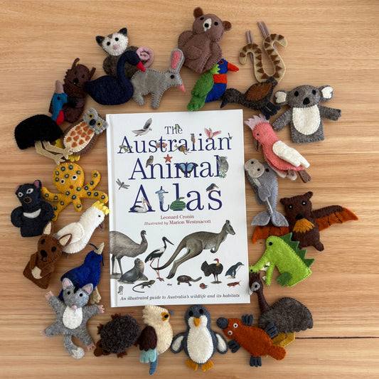 The Australian Animal Atlas by Leonard Cronin (Hard Back)