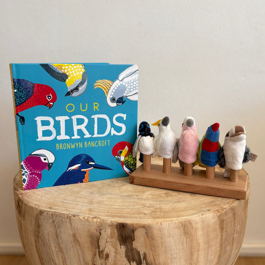 Our Birds a Celebration of Ausralian Wildlife by Bronwyn Bancroft (Board Book)