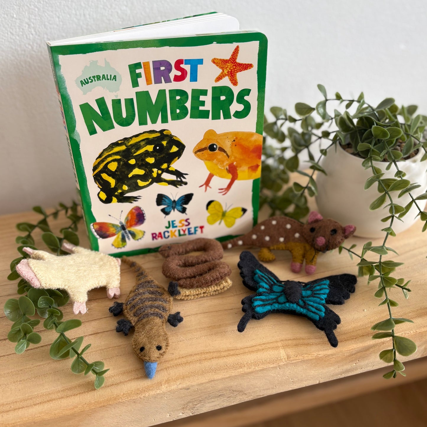 Australia First Numbers by Jess Racklyeft (Board Book)