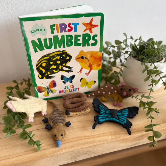 Australia First Numbers by Jess Racklyeft (Board Book)