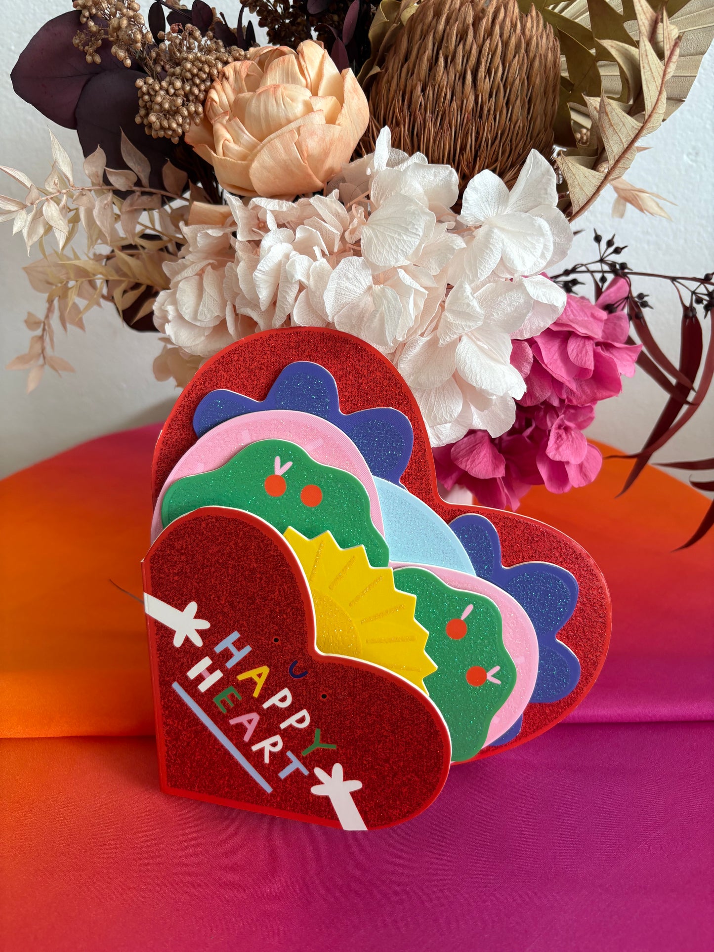 Happy Heart by Hannah Eliot (Board Back)