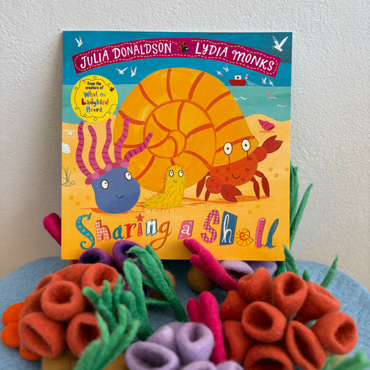 Sharing a Shell by Julia Donaldson (Paper Back)