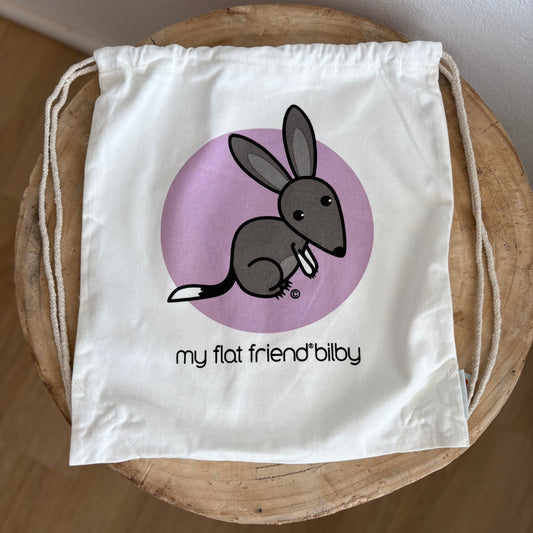 Bilby Cotton Drawstring Bag