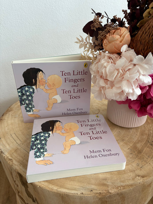 Ten Little Fingers and Ten Little Toes by Mem Fox (Board Book)