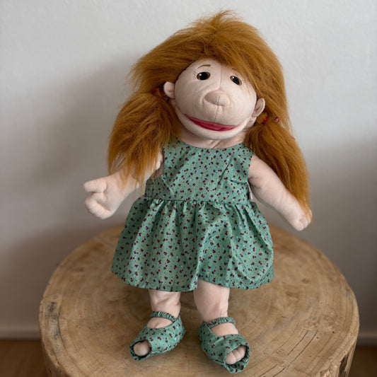 Jane - Girl Hand Puppet from Australia
