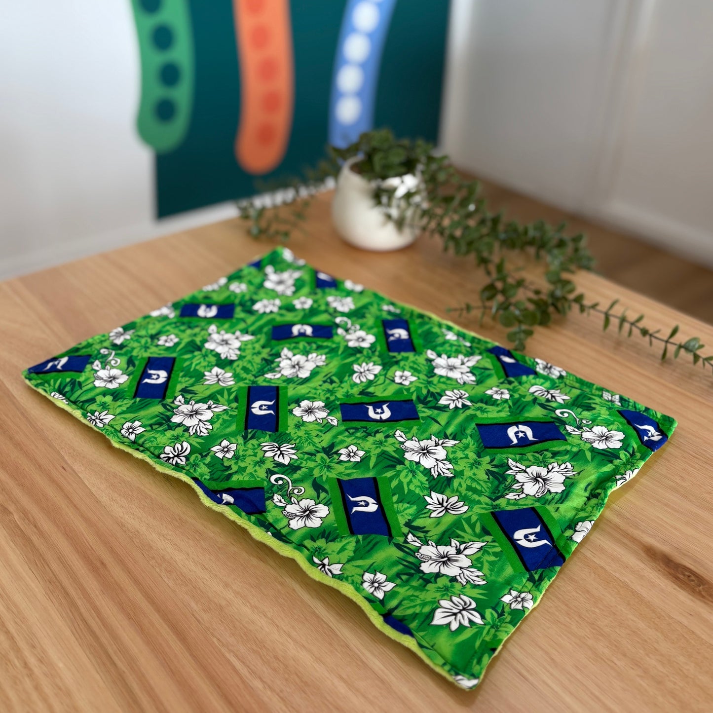 Weighted Sensory Lap Blanket (Torres Strait Islander Prints)