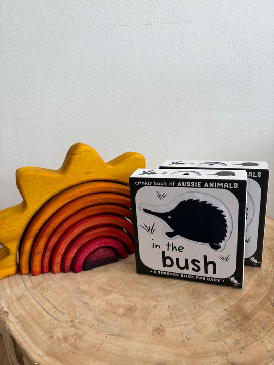 Crinkly Book of Aussie Animals: In The Bush by Jill Brailsford