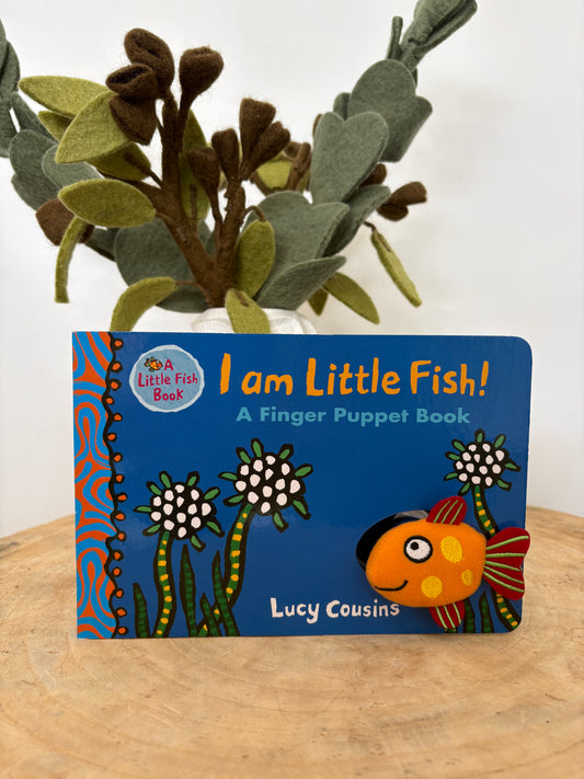 I Am Little Fish by Lucy Cousins (Finger Puppet Book)