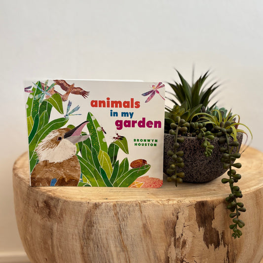 Animals in my Garden by Bronwyn Houston (Board Book)
