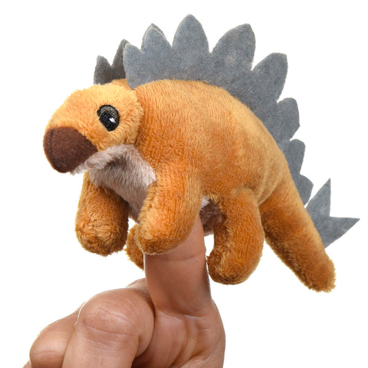 Stegosaurus Dinosaur Finger Puppet