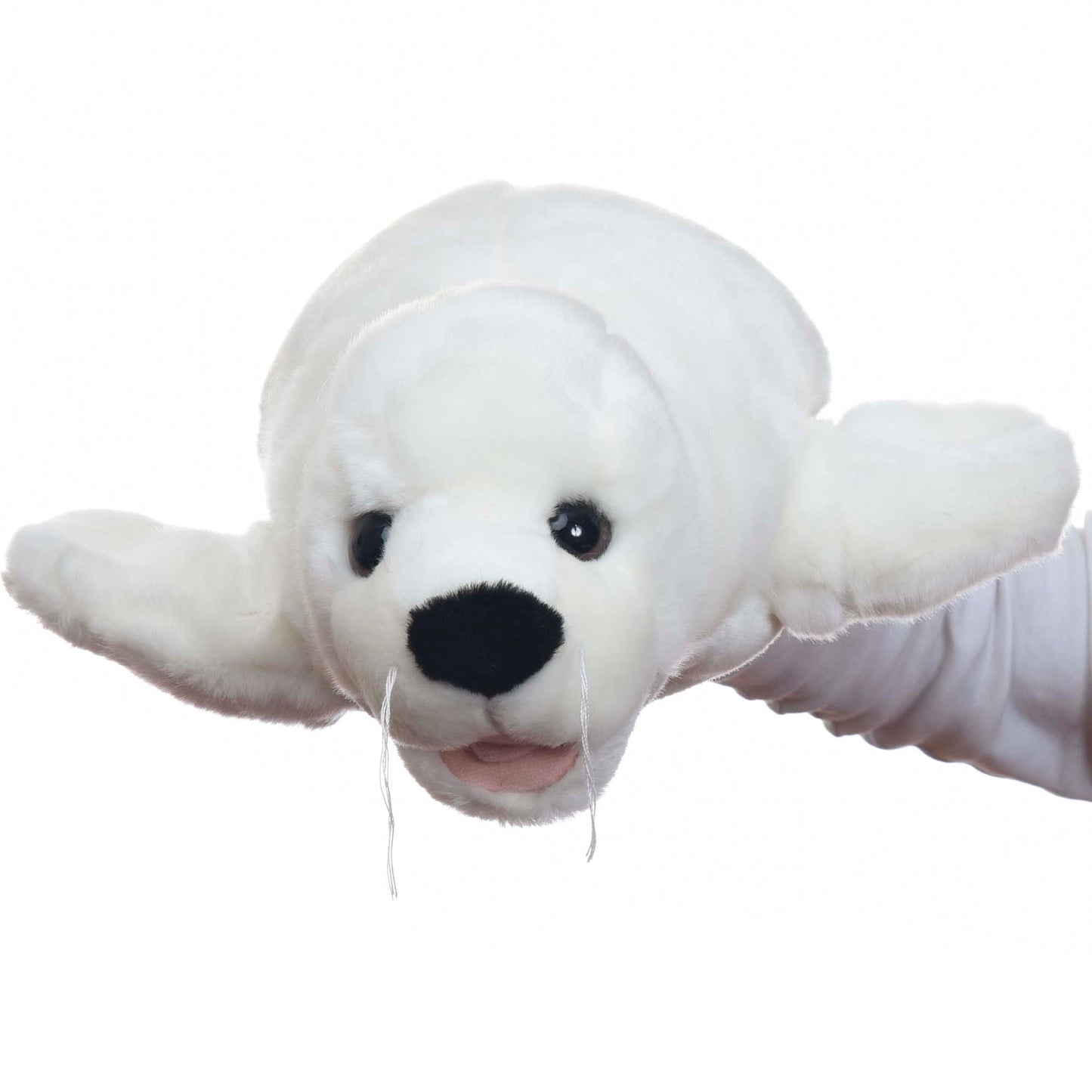 Harp Seal Pup Hand Puppet