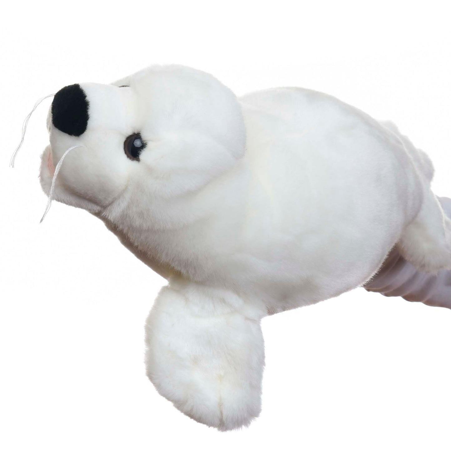 Harp Seal Pup Hand Puppet