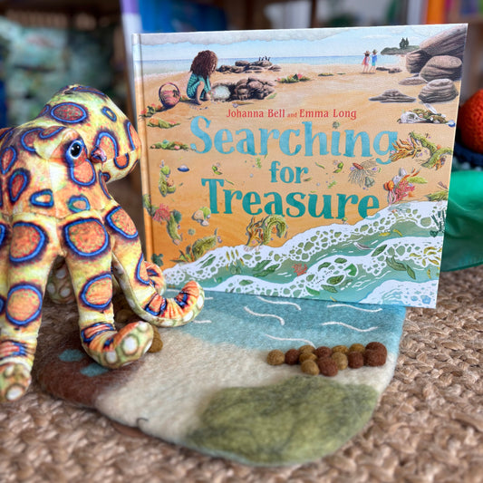 Searching for Treasure by Johanna Bell (Hard Back)