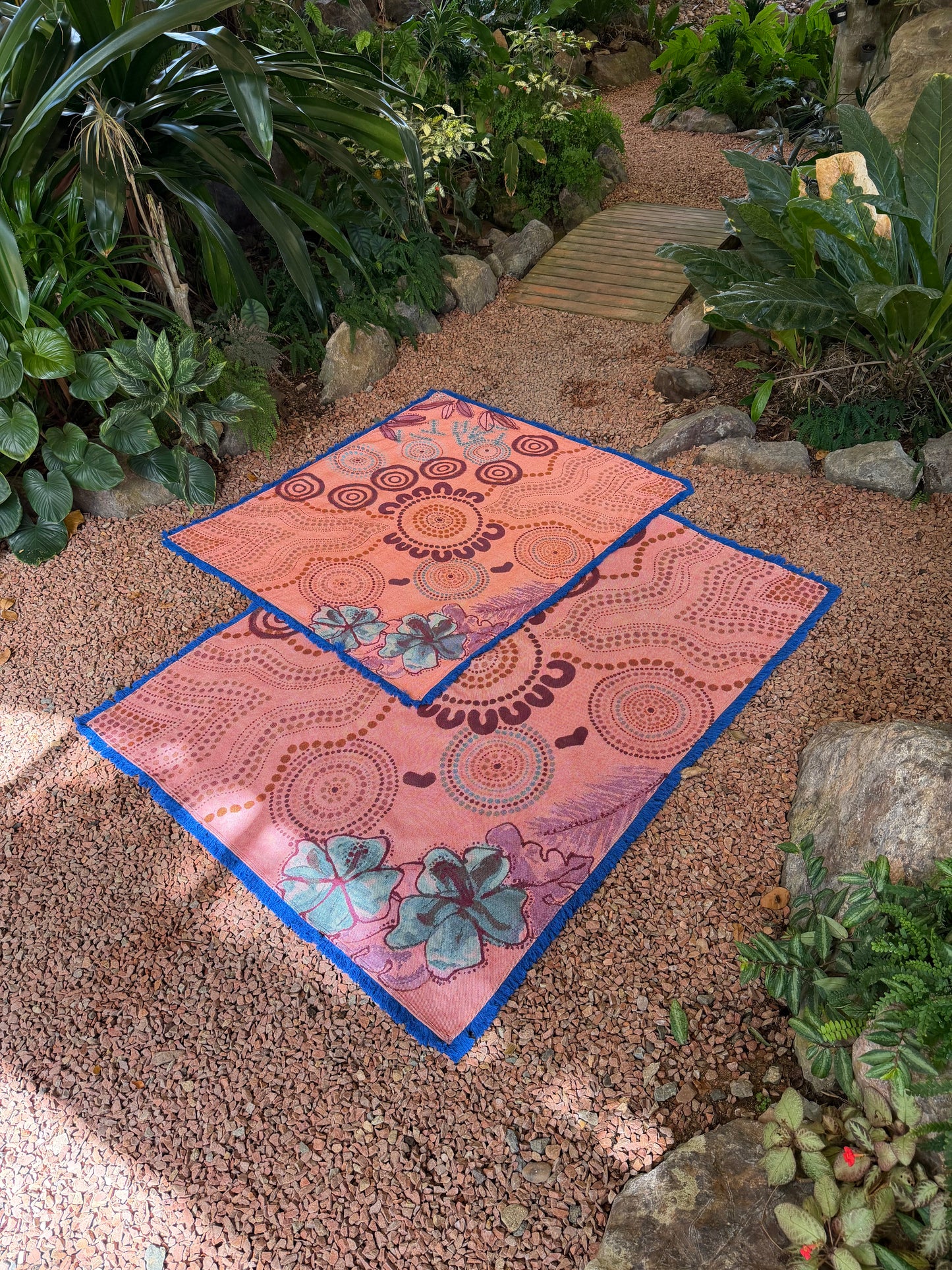 Yarning Connections Woven Rug