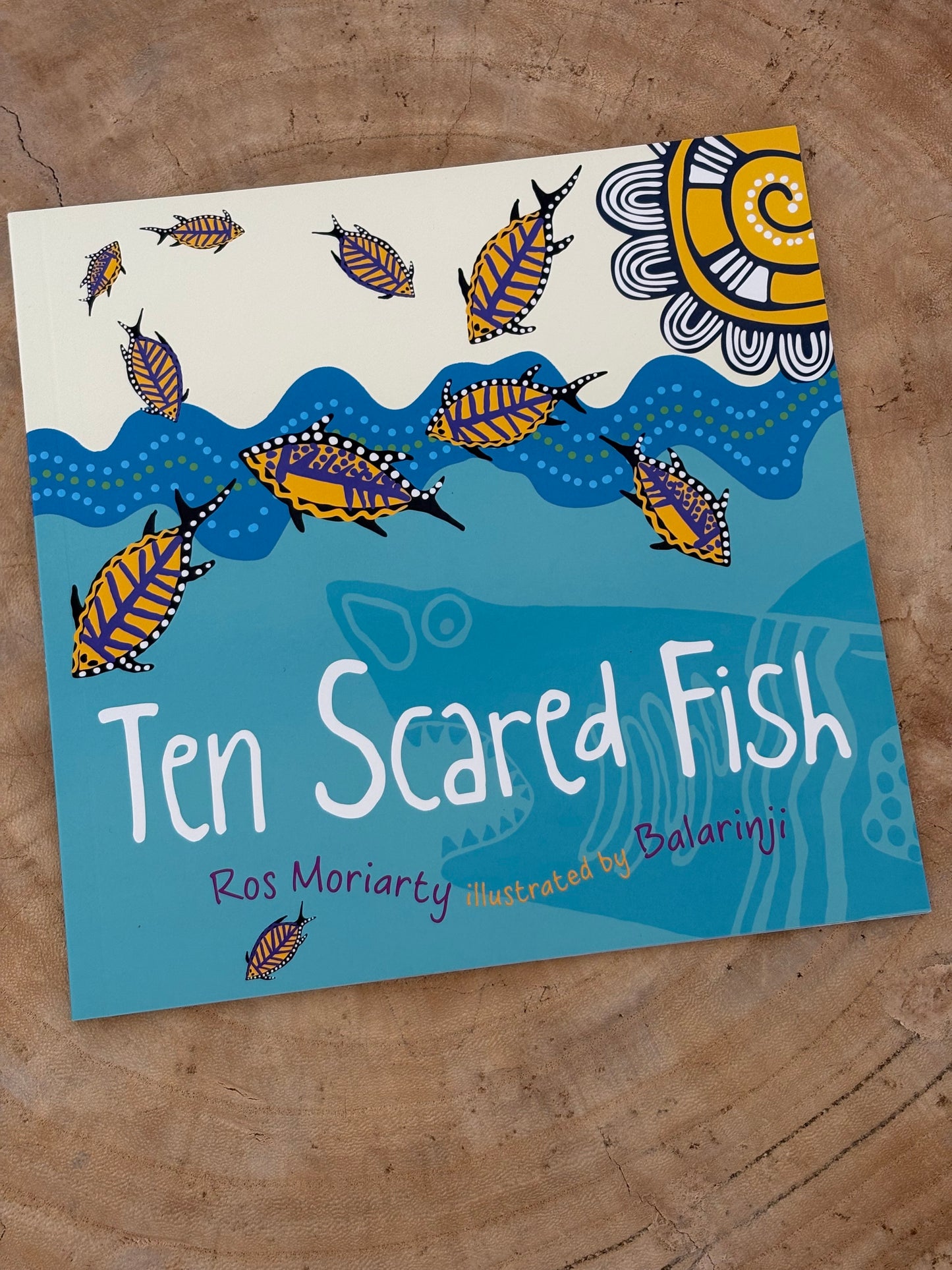Ten Scared Fish by Ros Moriarty (Paper Back)