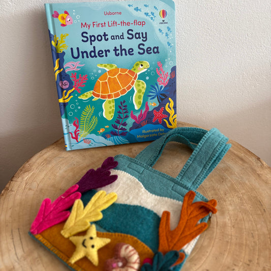 Spot And Say Under The Sea by Alice Beecham (Board Flip Book)