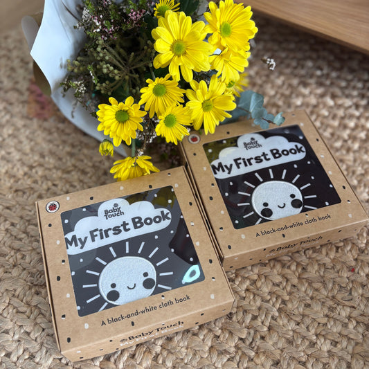 Baby Touch: My First Book: A Black and White Cloth Book