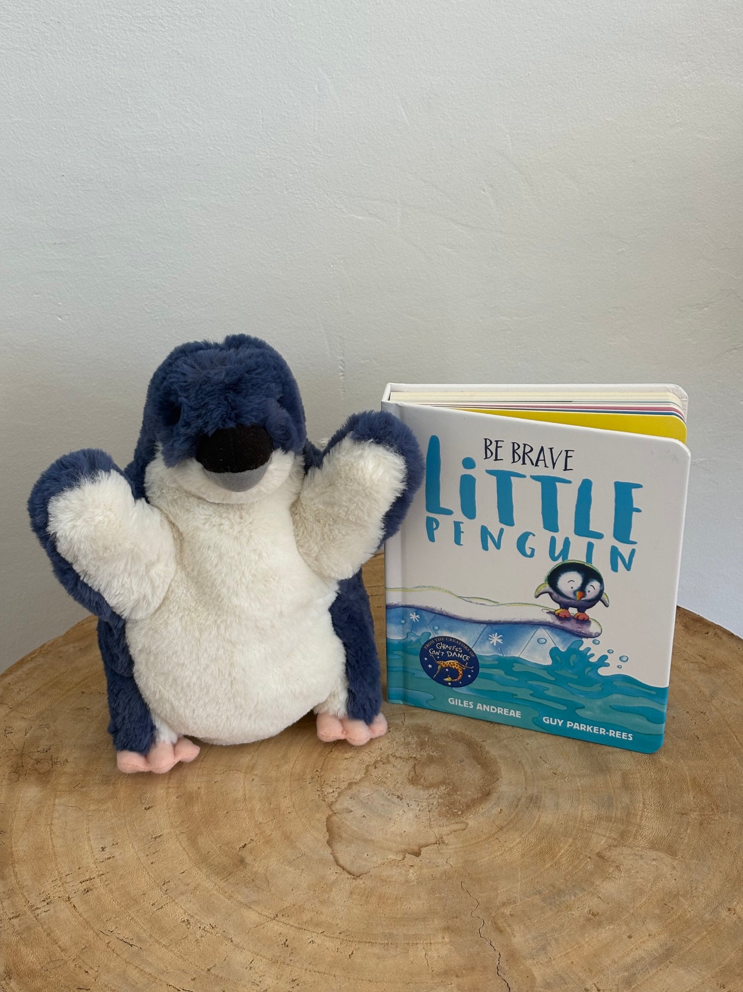 Eco Penguin Hand Puppet - 100% Recycled