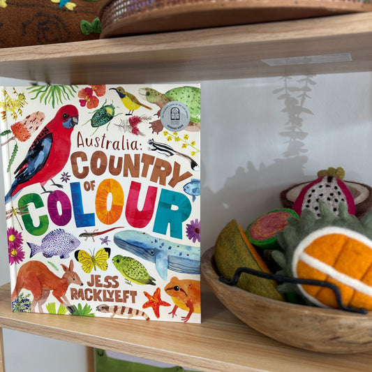 Australia: Country of Colour by Jess Racklyeft (Hard Back)