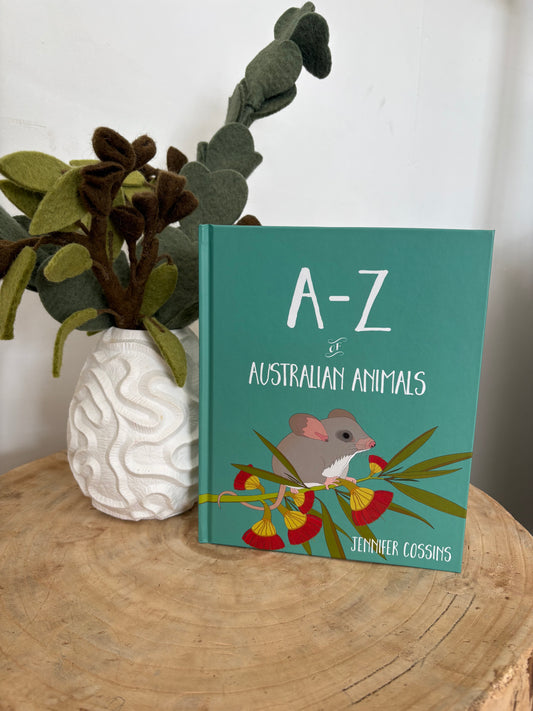 A-Z of Australian Animals by Jennifer Cossins (Hard Back)
