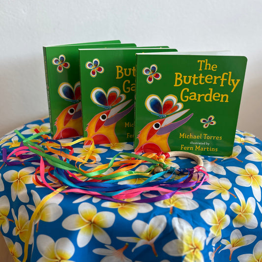 The Butterfly Garden by Michael Torres (Board Book)