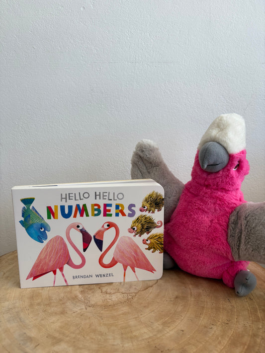 Hello Hello Numbers by Brendan Wenzel (Hard Back)