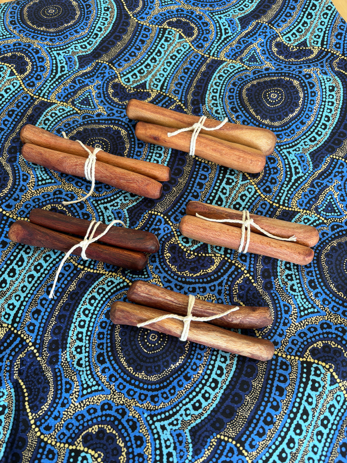 Baby Clap Sticks Handmade by Zach Tattam