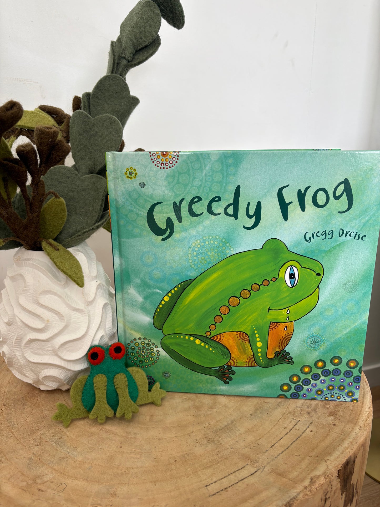 Greedy Frog by Gregg Dreise (Hard Back)