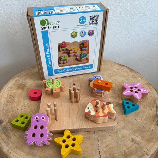 Sea Animal Shape Puzzle