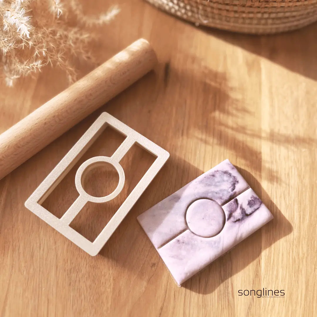 Aboriginal Flag Eco-Imprint Cutter by Songlines
