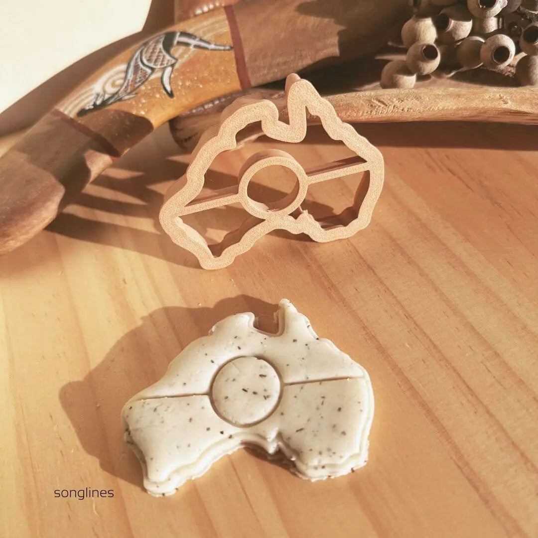 Aboriginal Australia Eco-Imprint Cutter by Songlines