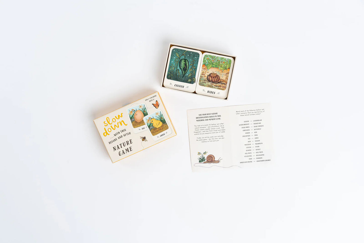 Slow Down ... With This Before & After Nature Game by Hatje Cantz