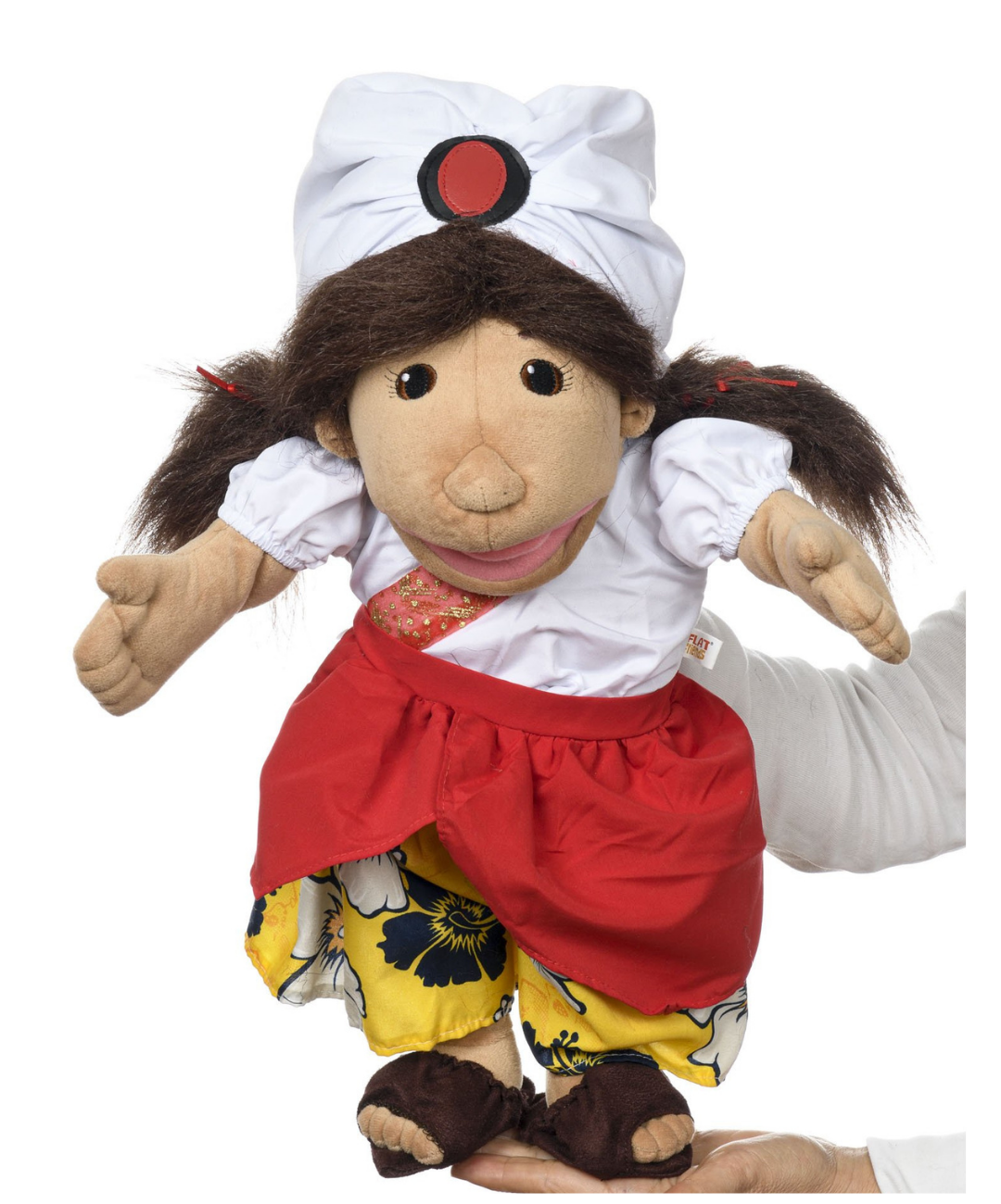Luci - Girl Hand Puppet from Brazil (Cultural Edition)