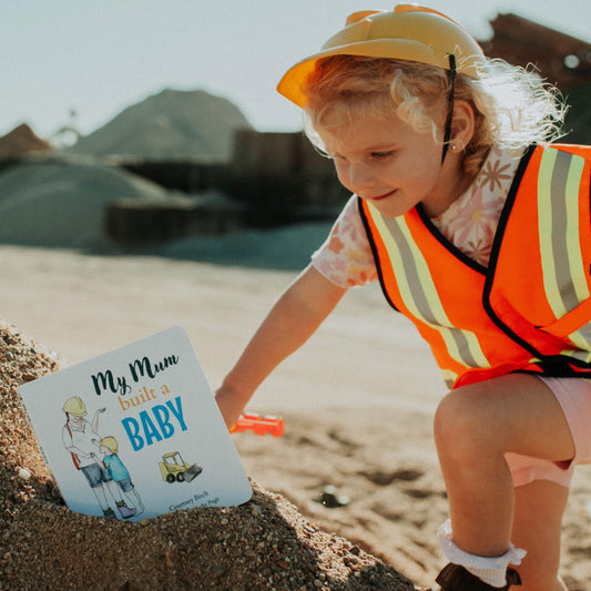 My Mum Built A Baby by Courtney Birch (Board Book)