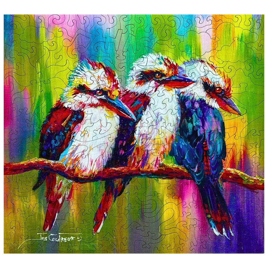 Three Kookaburras - 194 Piece Puzzle