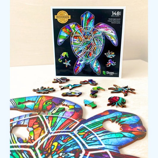 Mooloolaba Turtle 148 Piece Puzzle