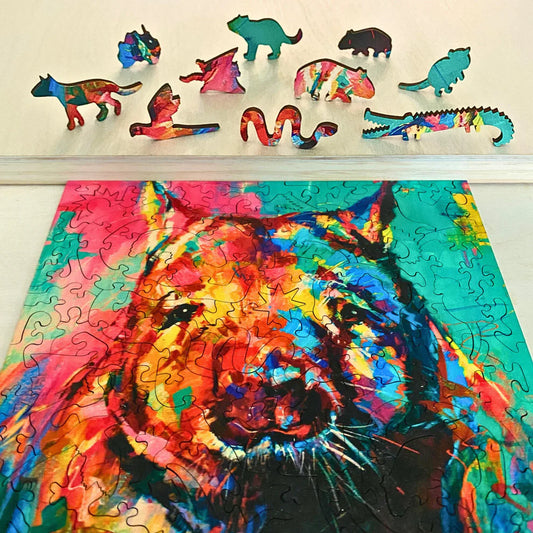 Winston Wombat - Original Artwork 123 Piece Puzzle