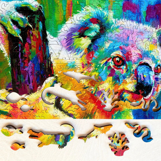 Cuddly Koala - Original Artwork 168 Piece Puzzle