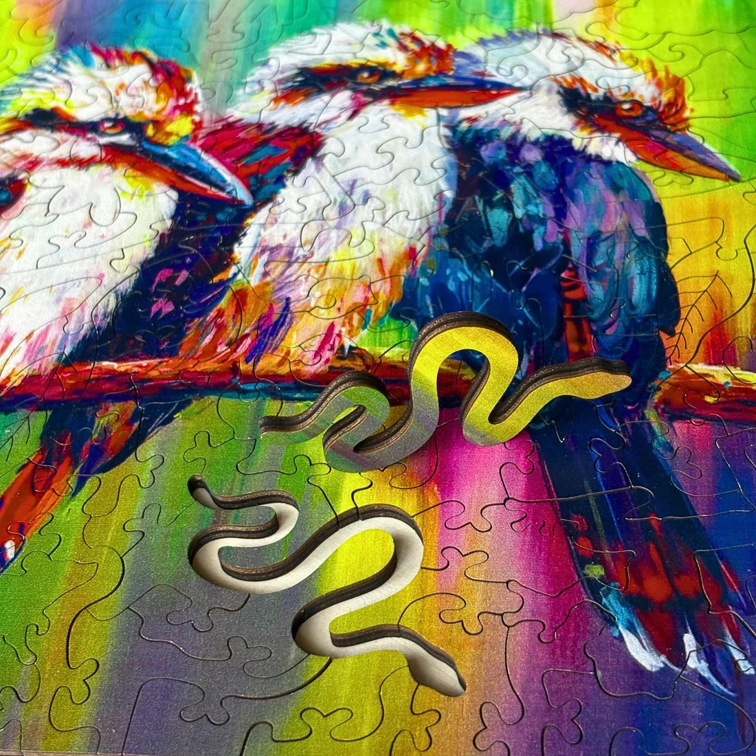 Three Kookaburras - 194 Piece Puzzle