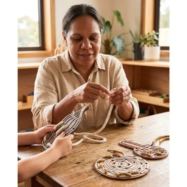 Aboriginal Weaving & Threading Set by Songlines