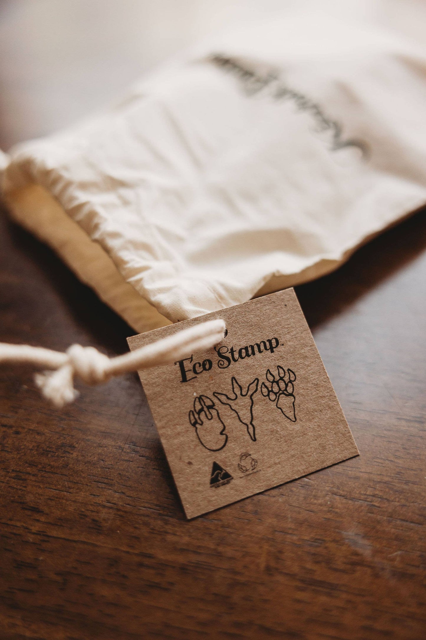 Dinosaur Foot Print Stamp Set - Eco Playdough Tool