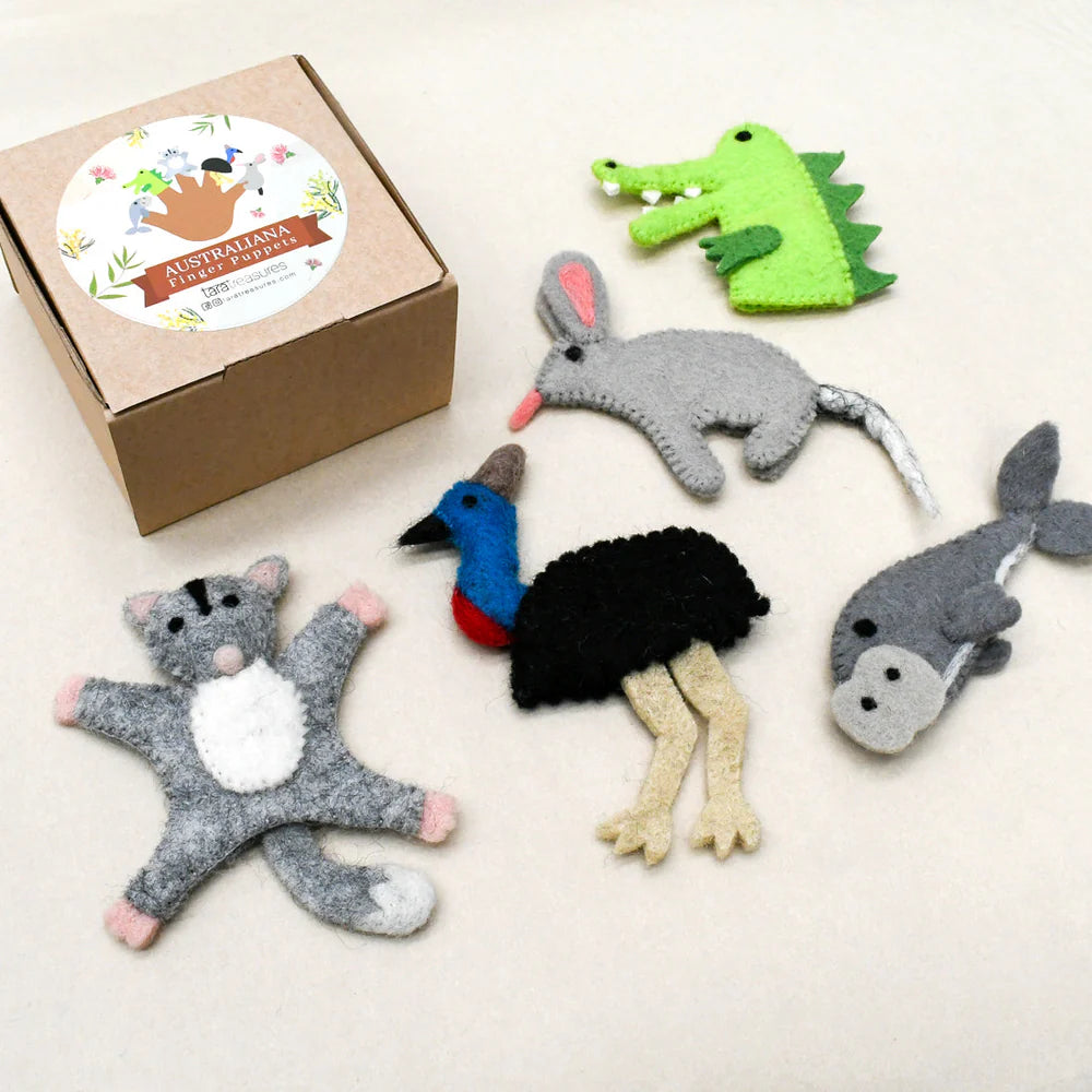 Australiana Finger Puppet Set (C)