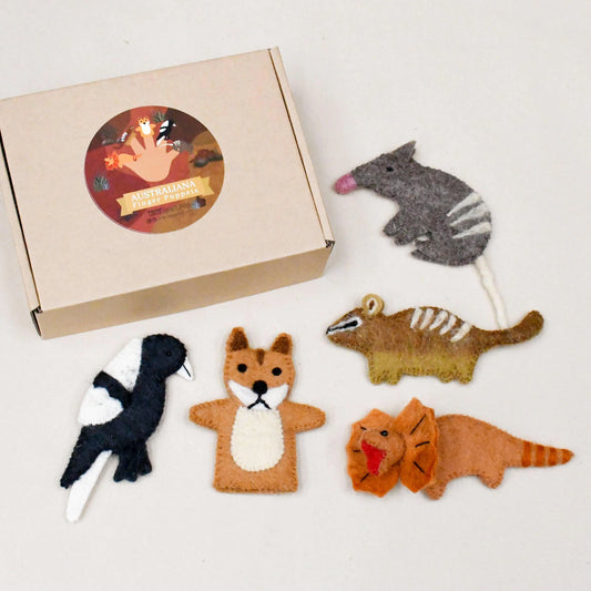 Australian Animals G Finger Puppet Set