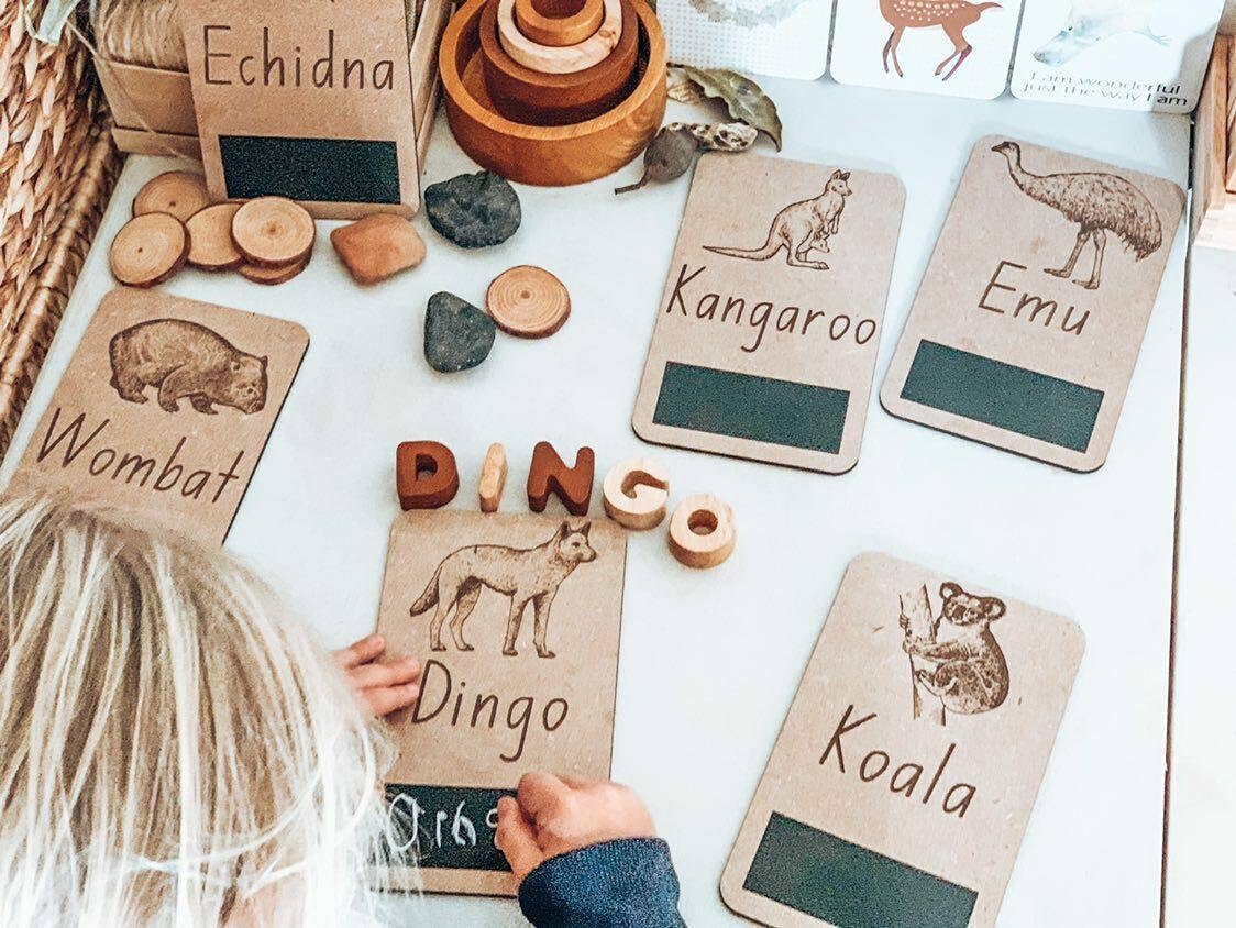 Australian Native Animal Flash Cards