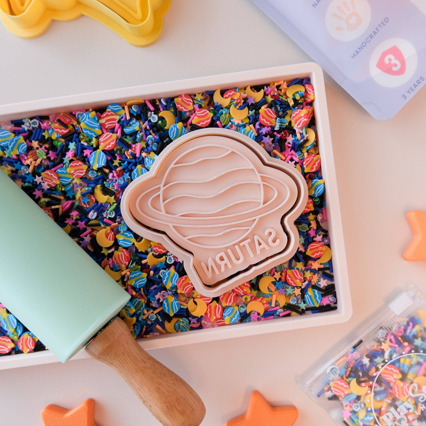 Eco Playdough Stamp | Limited Edition | Saturn
